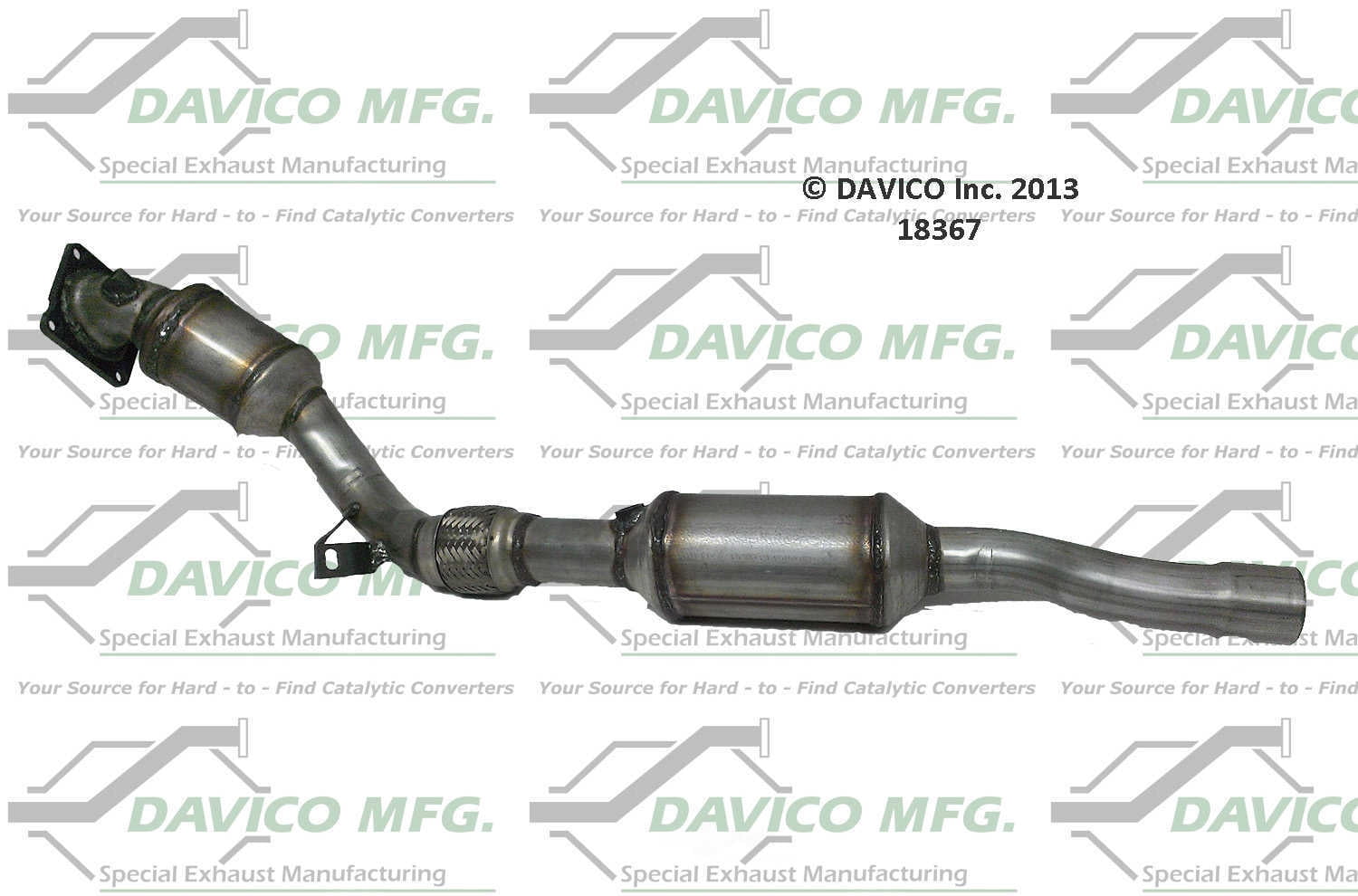 Davico Mfg 18367 Direct-Fit Catalytic Converter