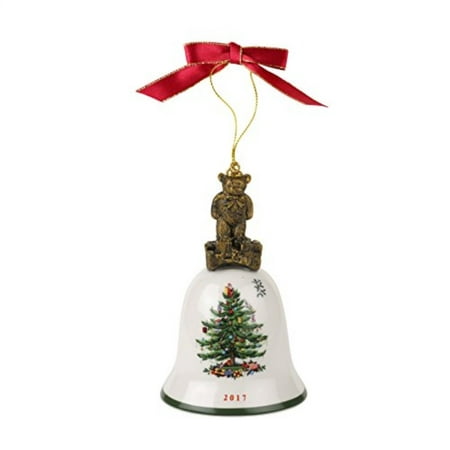 Spode Christmas Tree Annual Edition Ornament, Teddy Bear on
