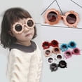 thumbnail image 2 of New Cute Sun Flower Sunglasses for Children, High-Quality Sun Flower Children, 2 of 5