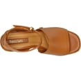 thumbnail image 4 of Franco Sarto Women's Toni Espadrille Wedge Sandals Tan Brown 9M, 4 of 5