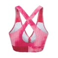 thumbnail image 6 of FUTATA Sexy Sports Bras For Women Padded Yoga Bra Criss-Cross Back Workout Push Up Bras Medium Support Gym Running Bras Crop Yoga Top, 6 of 6