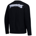 thumbnail image 3 of Unisex The Wild Collective  Black Minnesota Timberwolves City Edition Full-Button Cardigan, 3 of 5
