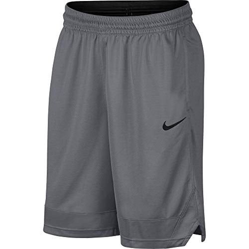Nike Dri-FIT Icon, Men's basketball shorts, Athletic shorts with side  pockets, Cool Grey/Cool Grey/Black, XL-T
