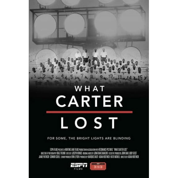 ESPN Films 30 For 30: What Carter Lost (DVD), Team Marketing, Documentary