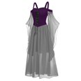 thumbnail image 4 of LINMOUA Robe Gothique d'Halloween pour Femmes Grande Taille Épaules Dénudées Manches Papillon, 4 of 8