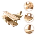 thumbnail image 4 of SHINYPASING 2 Sets Shape Puzzle Wooden Puzzles for Educational Use with Beige Color, 4 of 8
