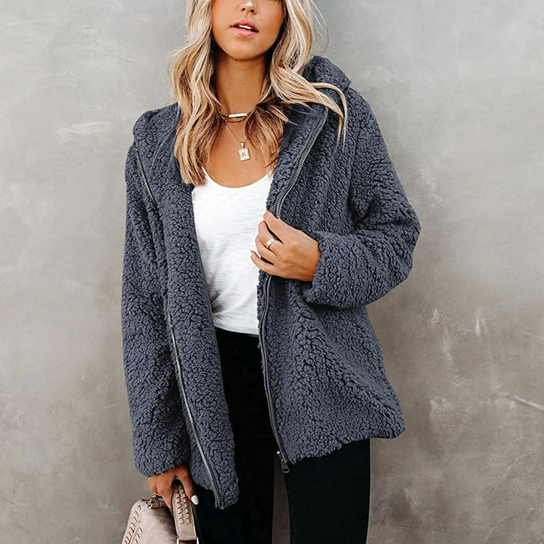 Urban outfitters fluffy reversible deals jacket