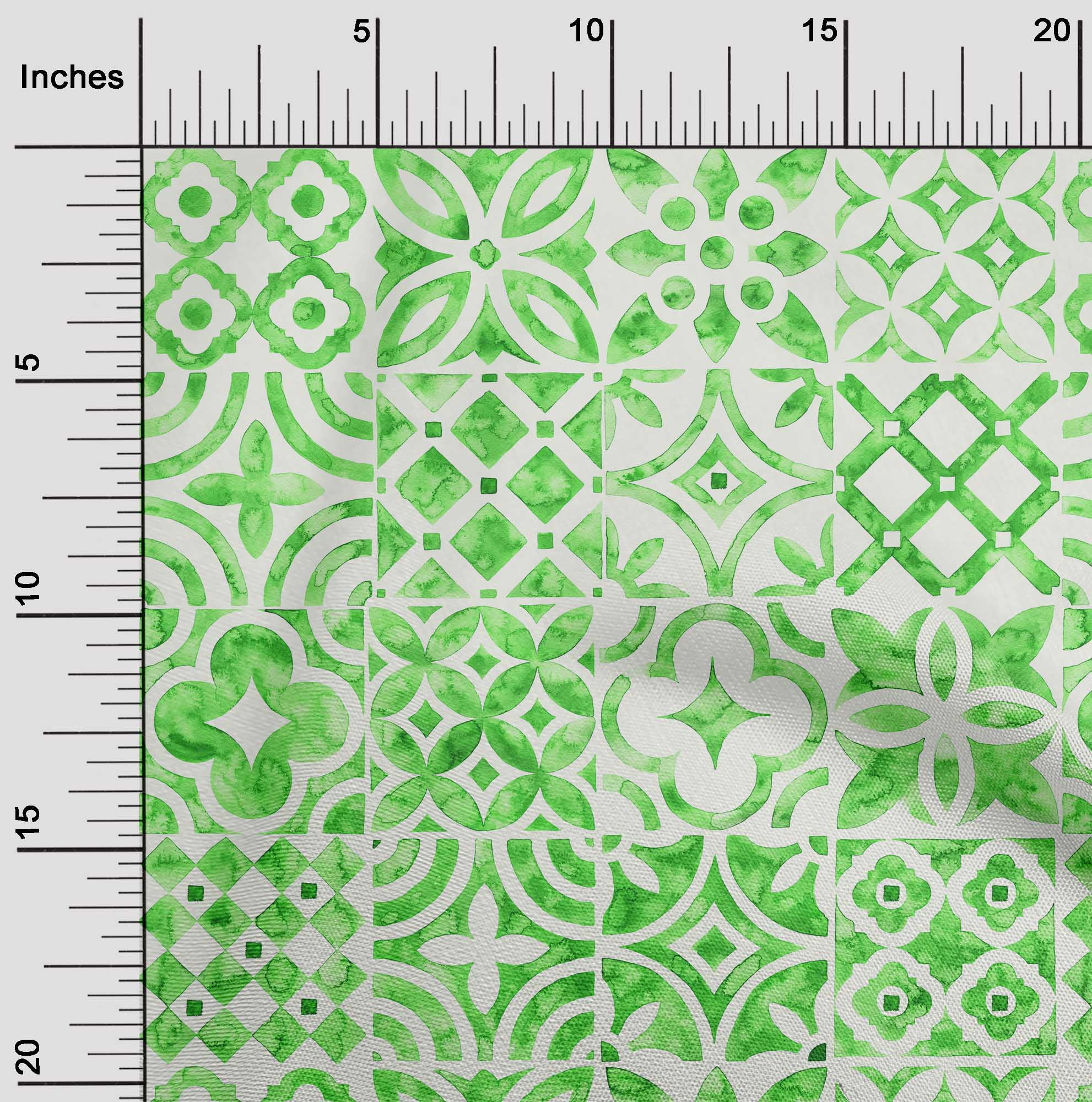 oneOone Cotton Poplin Orange Fabric Floral Quilting Supplies Print Sewing Fabric By The Yard 42 Inch Wide