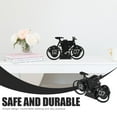 thumbnail image 3 of BEADCEST 1Pack Retro Table Clock Metal Bicycle Shape Mechanical Flip for Desktop Use, 3 of 4
