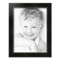 thumbnail image 2 of ArtToFrames 12" x 16" Honors Black with Silver Picture Frame, 12x16 inch Black Wood Poster Frame (WOM-5157), 2 Pack, 2 of 6