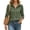 Army Green, variant on TGSLY Women's Roll Tab Long Sleeve Linen Tops Collared Button Down Office Shirts Relaxed Dressy Casual Curved Hem Solid Color Blouses XL