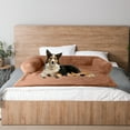 thumbnail image 3 of PETMAKER Dog Bed for Large Pets - Plush Couch Covers for Dogs (Beige), 3 of 11