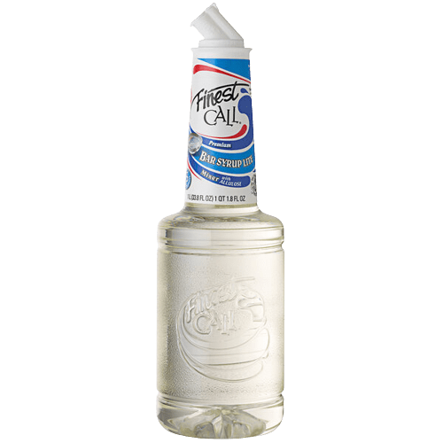 Finest Call Premium Lite Bar / Simple Syrup 1 Liter Sweetened with Allulose