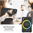 thumbnail image 2 of KOMI for Lenovo Tab M8 Case 4th Gen 2023 (TB-300FU) Case, with Screen Protector, Hand Strap, Shoulder Strap, Rotating Stand for Lenovo M8 8.0 Inch 2023 Release Black, 2 of 5