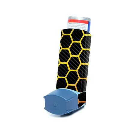 Carbon Fiber Skin Compatible With Ventolin HFA Asthma Inhaler Sticker Design Design Primary Honeycomb