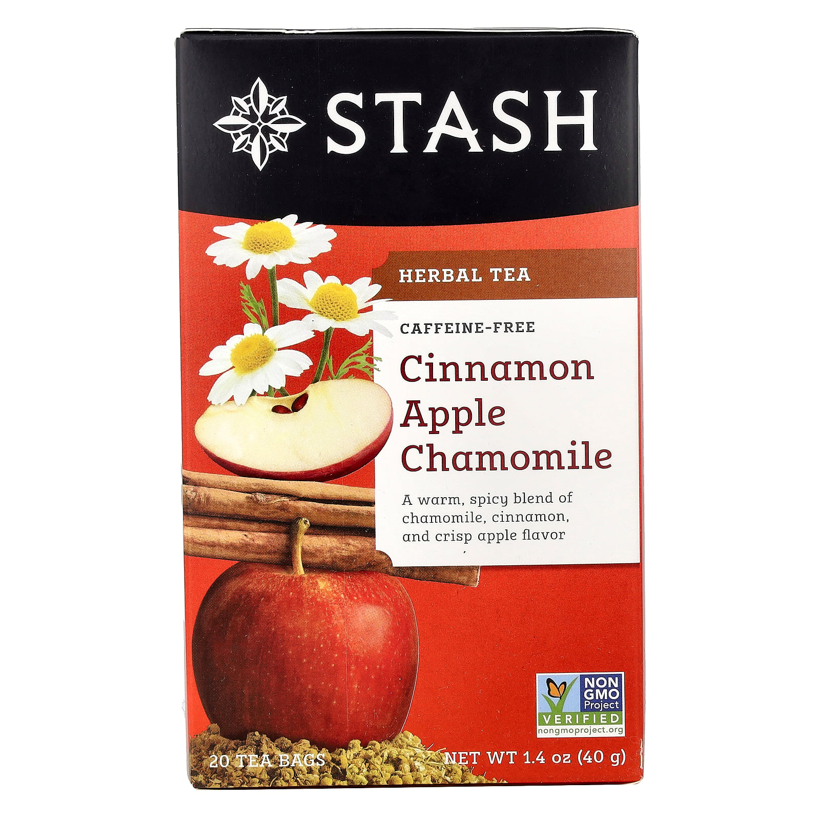 thumbnail image 5 of Stash Tea Apple Cinnamon Tea, 20 Ct, 5 of 6