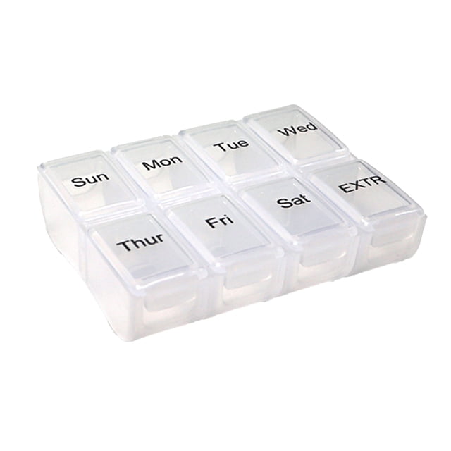 Weekly Travel Organizer 3 Pack For Purse Compact Food Storage Solution Portable Meal Prep Containers Leakproof Durable Design