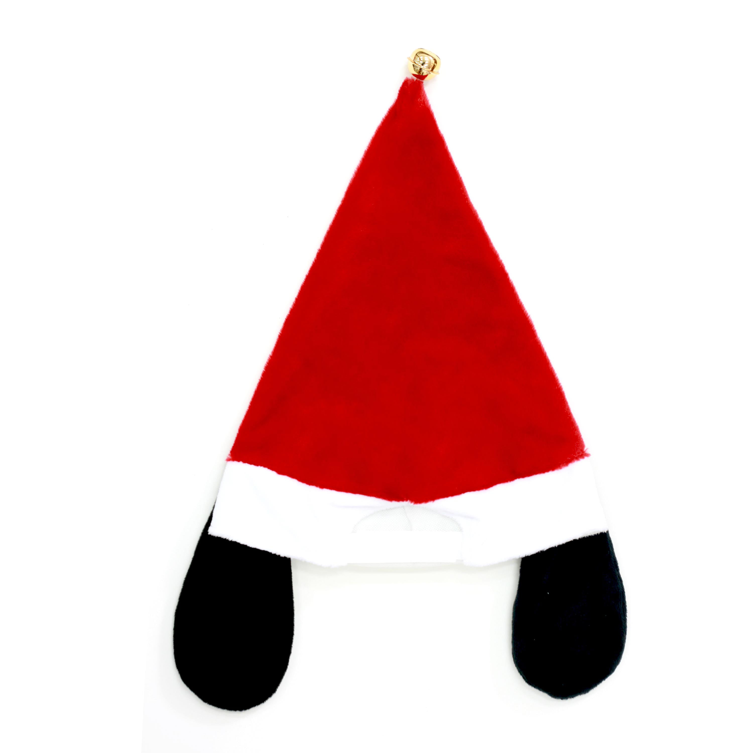 Snoopy Santa Hat Christmas Holiday Decoration Red With Dog Ears 