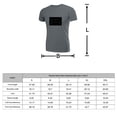 thumbnail image 5 of Coolnut Men's T Shirt Odor Protection Short, Happy Valentine'S Day With Gold Hearts Mens Short Sleeve Tees, Grey Crew-Neck Casual Tee Shirts, XL, 5 of 6