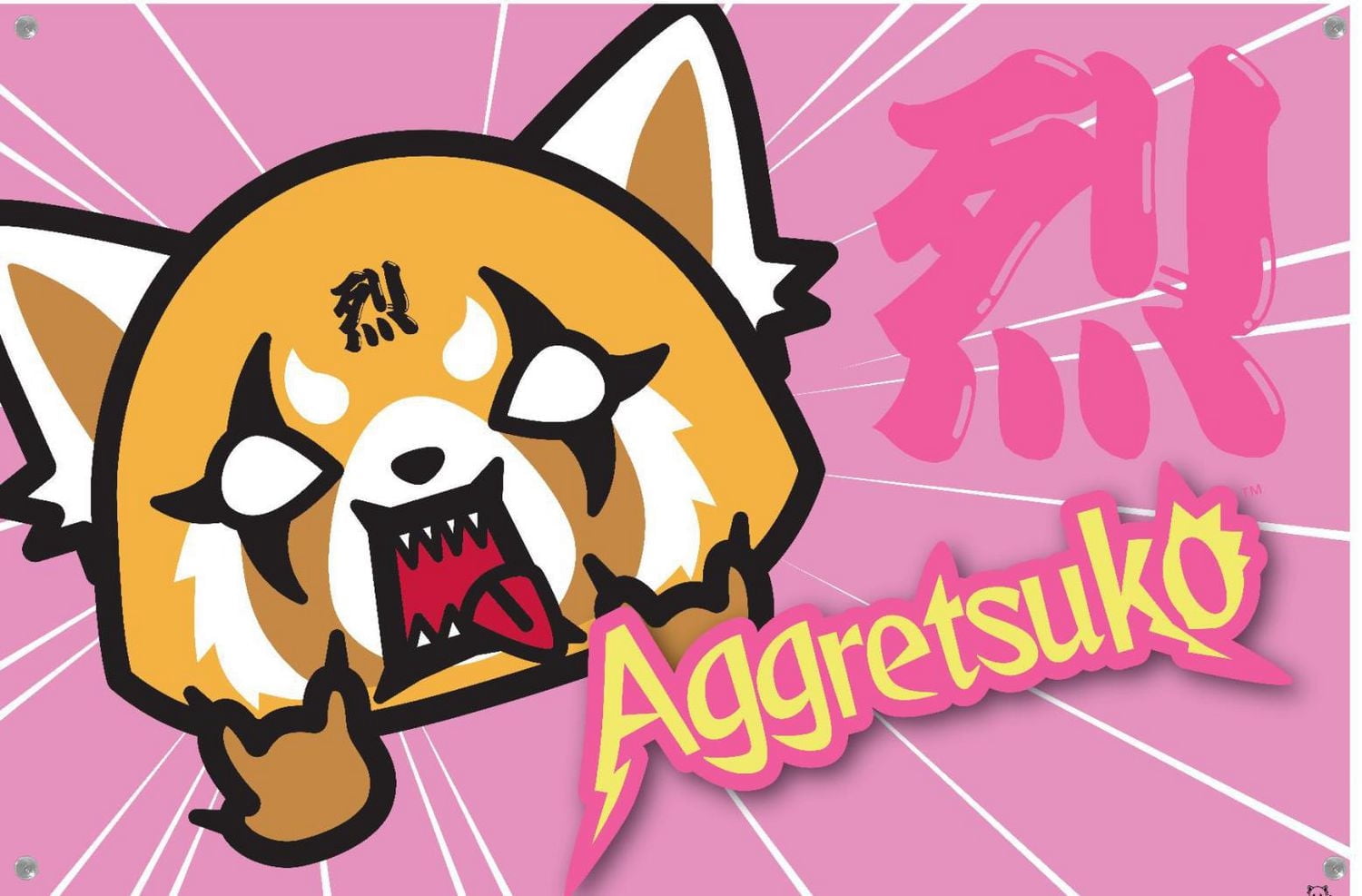 Aggretsuko - Horns Wall Poster, 14.725" x 22.375"