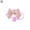 Nude Pink, variant on Silicone Bow Tie Straw Cap For 10mm Caliber Drink Straws 8 Colors