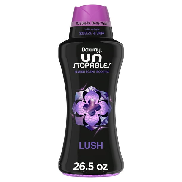 Downy Unstopables InWash Scent Booster Beads, LUSH, 26.5 Oz Walmart