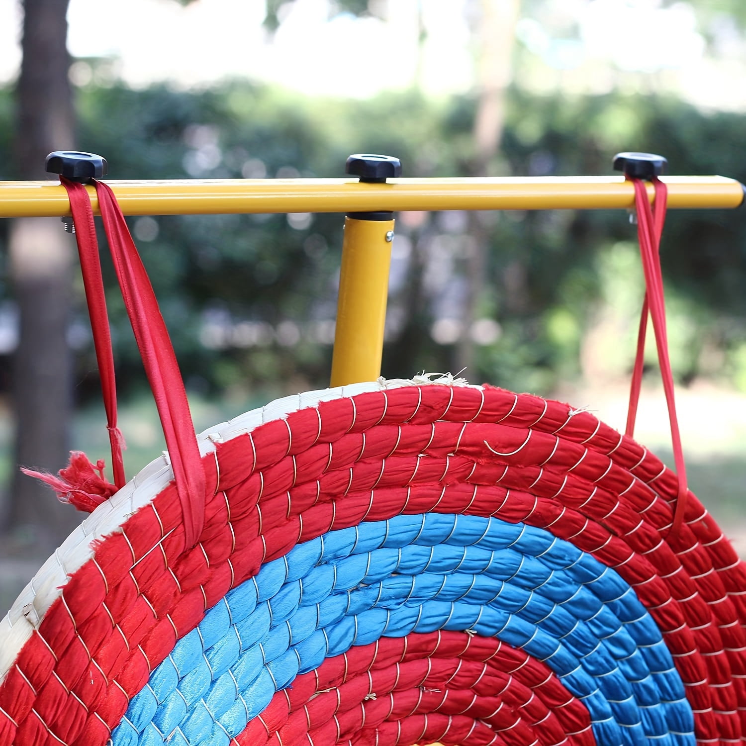 DIYMAG Archery Straw Target for Backyard, Durable & Colorful Arrow Target for Archery Outdoor Shooting Practice（19.7 x 19.7 x 2.4in）