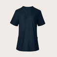 thumbnail image 6 of Busydd Scrub Tops Women Fashion Solid Color Working Scrubs for Women Casual Short Sleeve V Neck Nursing Tops with Pockets Comfy Classic Working Uniform, 6 of 8