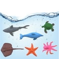 thumbnail image 5 of 6 Pack Sensory Jelly Water Growing Sea Life Creatures Animals Amazing Educational Learning Toy For Children Boys And Girls (6 Assorted Sea Creatures And Colors), 5 of 9