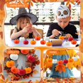 thumbnail image 7 of 24 Pcs Mini Artificial Pumpkins Bulk Fall Foam Pumpkins Thanksgiving Fake Harvest Ornaments Decoration for Autumn Halloween Party Centerpiece Home Decor Crafts, 7 of 7