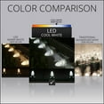 thumbnail image 5 of OptiCore C7 Shatterproof Cool White LED Christmas Lights Replacement Bulbs, Pack of 25, 0.84W, E12 Candelabra Base, 5 of 6