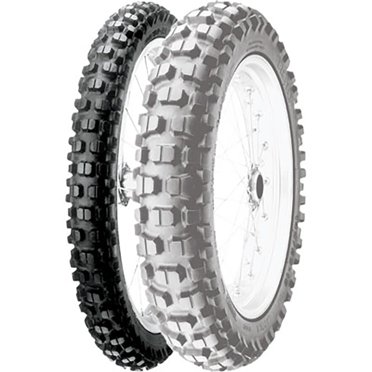 Pirelli Scorpion MT 90 A/T Dual-Sport Rear Tire - 120/90-17 Tube Type - All-Terrain Bias Tire For On/Off Road