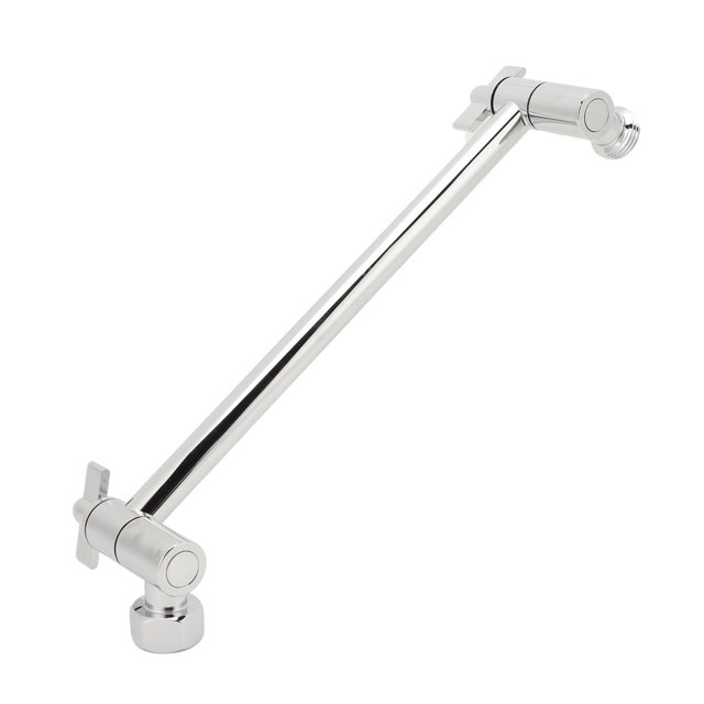 Barre d'Extension de Bras de Douche Réglable, Acier Inoxydable Anti-Fuite Rallonge de Pommeau de Douche Joint Pivotant Robuste Poignée Ferme Design Moderne pour Maison Salle de Bain
