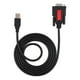 thumbnail image 1 of Puerto serie USB a RS232 Conexión de impresora Cable de conexión macho de puerto serie USB a 232 de 9 pines, 1 of 5