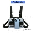 thumbnail image 5 of Tactically Fishing Vest Breathable Fishing Tackle Backpack Portable Chest Pack, 5 of 18