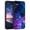 Nebula Pattern, variant on GAOBAO for Samsung Galaxy A16 5G Case, Slim Fit Glow in The Dark Hybrid Hard PC Soft TPU Bumper Drop Protective Girls Women Men Phone Cover for Samsung Galaxy A16 5G, Blue Marble/Gold