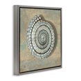thumbnail image 3 of Stupell Industries Spiral Shell Beach Objects Design Nature Painting Gray Floater Framed Canvas Art Print Wall Art, 25 x 25, 3 of 9