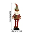 thumbnail image 3 of Weekly flyer karymi Fabric Snowman Santa Claus and Reindeer Doll Christmas Decorations for Home Window Display Holiday Scene Setup and Festive Ornaments Party Favors Limited Time Deal, 3 of 5