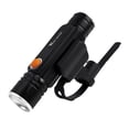 thumbnail image 2 of Luz delantera de bicicleta de carretera portátil Seguridad USB Luz de cabeza de bicicleta 4 modos Linterna Negro Cola Luz delantera de bicicleta, 2 of 8