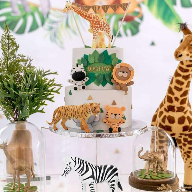 Plastic safari hot sale animal figurines