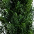 thumbnail image 6 of Nearly Natural Tall Cedar Pine Artificial Tree with Planter - 10', 6 of 9