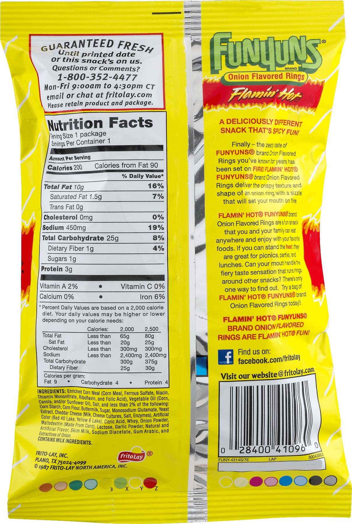 Featured image of post Easiest Way to Make Hot Funyuns Nutrition Facts