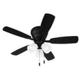 thumbnail image 3 of Craftmade Lighting - Wheeler - 5 Blade Flush Mount Ceiling Fan with Light, 3 of 13