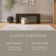 thumbnail image 2 of Maven Lane Zeno Contemporary Wooden Bench in Weathered Brown Finish, 2 of 6