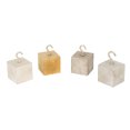 thumbnail image 2 of Density Cubes Set with Hooks - Includes 4 Metals - Brass, Lead, Aluminum & Steel - 1.25" (32mm) Sides - For use with Density, Specific Gravity Activities - Eisco Labs, 2 of 3