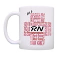 thumbnail image 3 of ThisWear RN Gifts for Nurses I'm a RN Essential Attributes 11oz Ceramic Coffee Mug RN, 3 of 7