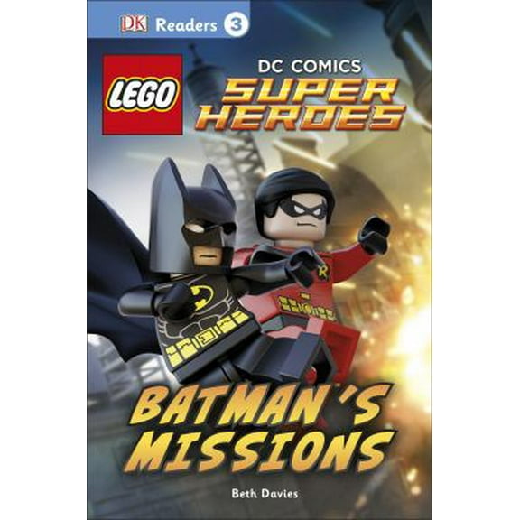 Pre-Owned DK Readers L3: Lego(r) DC Comics Super Heroes: Batman's Missions: Can Batman and Robin Save Gotham City? (Hardcover) 146543013X 9781465430137