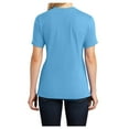 thumbnail image 2 of Ladies Core Cotton Tee Aquatic Blue 2XL, 2 of 6