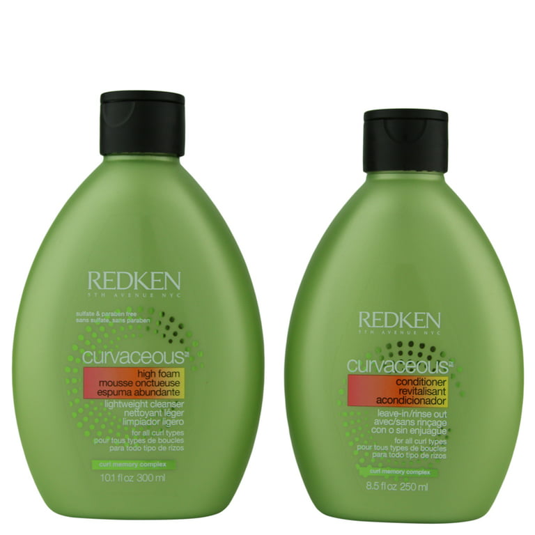 tand overfladisk Regeneration Redken Curvaceous High Foam Shampoo 10.1 oz & Conditioner 8.5 oz -  Walmart.com