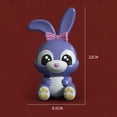thumbnail image 6 of Rabbit Piggy Bank Large Capacity Lovely Cartoon Bunny Plastic Saving Pot Ornament 2023 New Year Boys Girls Cartoon Coin Bank Money Box New Year Gift,Pink With Light, 6 of 8